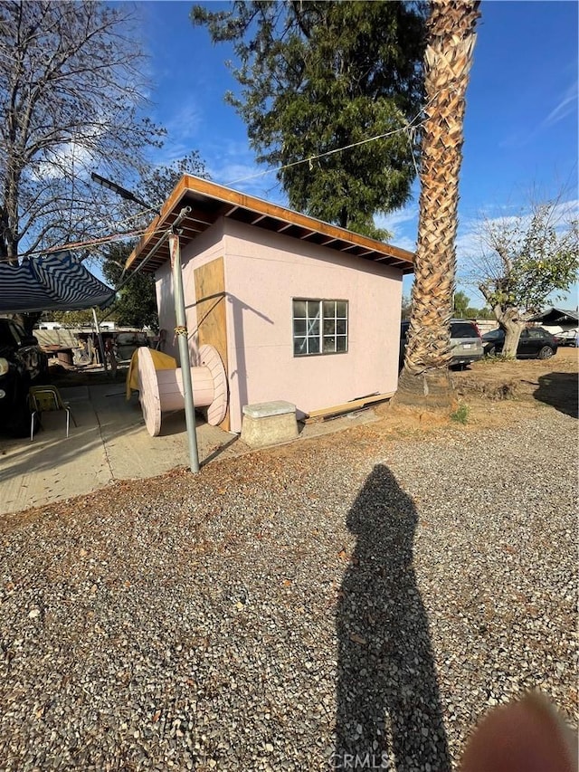 view of home's exterior