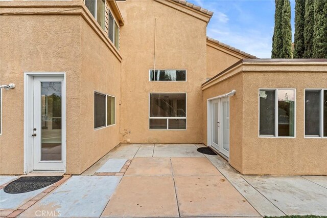 exterior space featuring a patio area