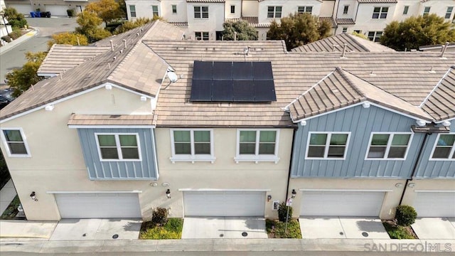 multi unit property with solar panels