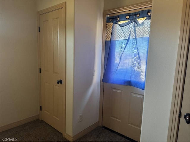 view of doorway to outside