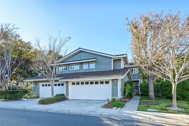 front facade featuring a garage