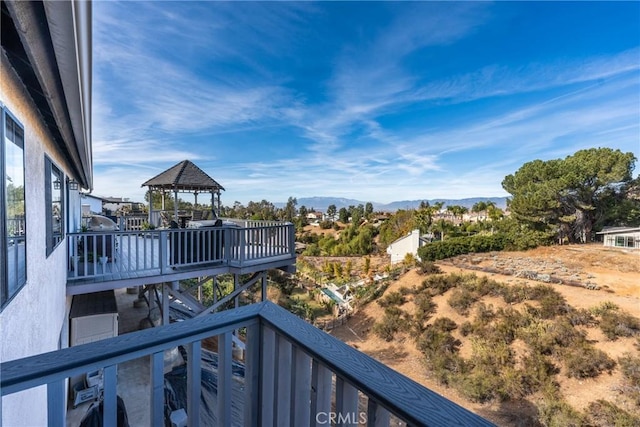 13056 Burns Ln, Redlands, CA 92373 - balcony with a mountain view
