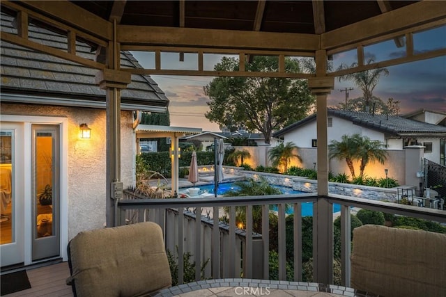 13056 Burns Ln, Redlands, CA 92373 - sunroom featuring plenty of natural light