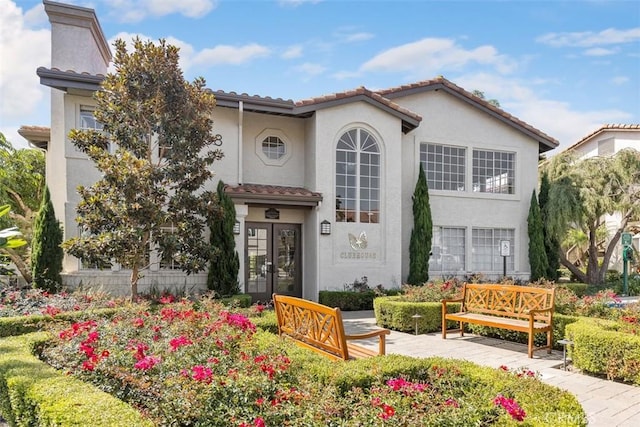 view of mediterranean / spanish-style home