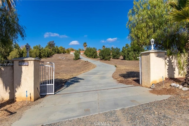 view of gate