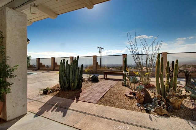 view of patio / terrace