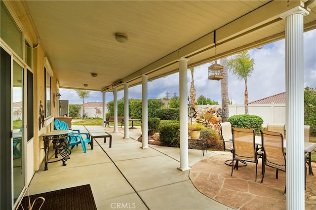 view of patio / terrace