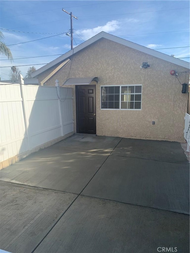 view of rear view of house