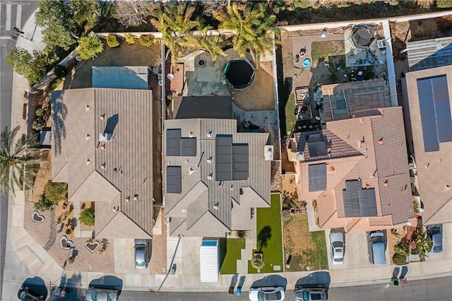 birds eye view of property featuring a residential view