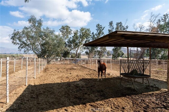 view of property's community featuring a rural view