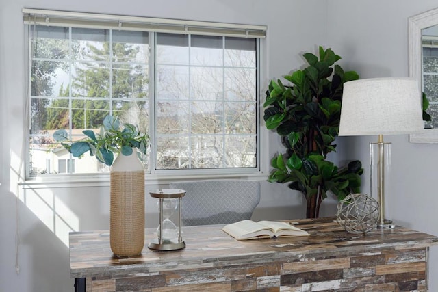 view of dining area