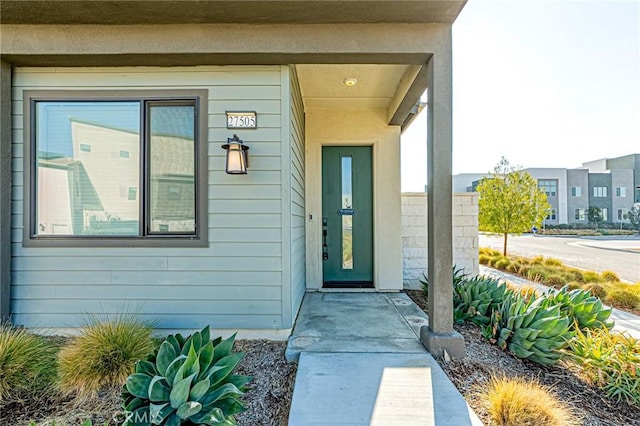 view of property entrance