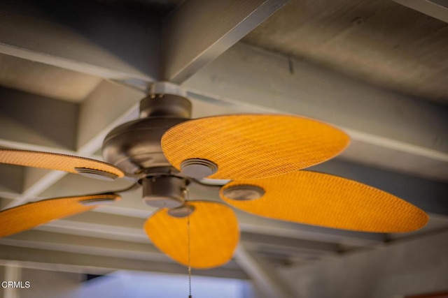 details with ceiling fan