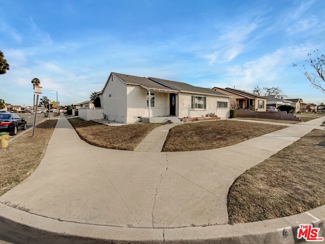 view of ranch-style home