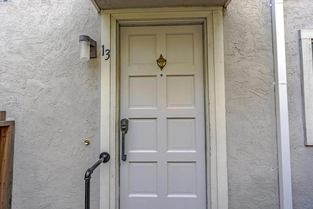 view of entrance to property