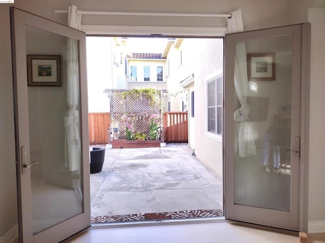 view of doorway