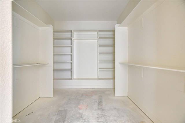 view of spacious closet