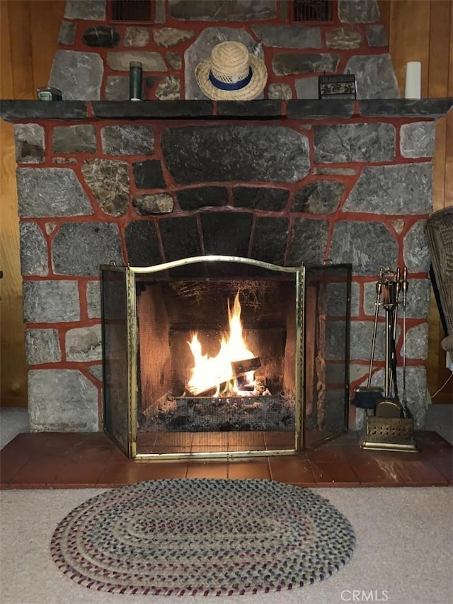 14650 Pearl Ave, Clearlake, CA 95422 - detailed view of a fireplace