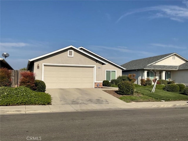 2094 W Pincay St, Merced, CA 95348 - ranch-style house with a garage