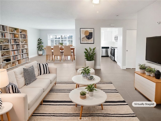 view of living room