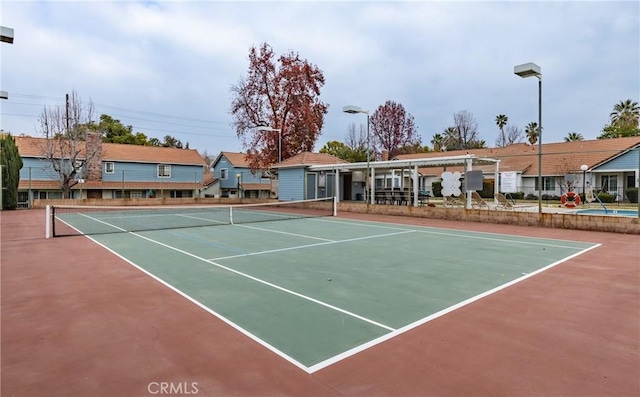 view of sport court