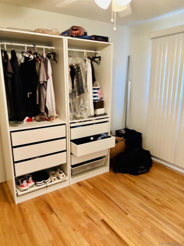 view of closet