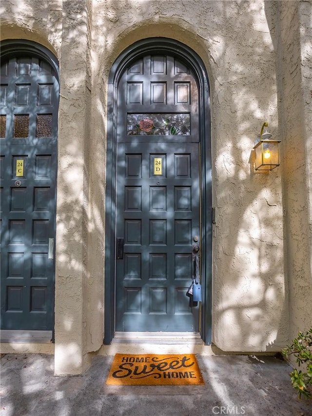 view of entrance to property