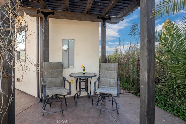 view of patio / terrace