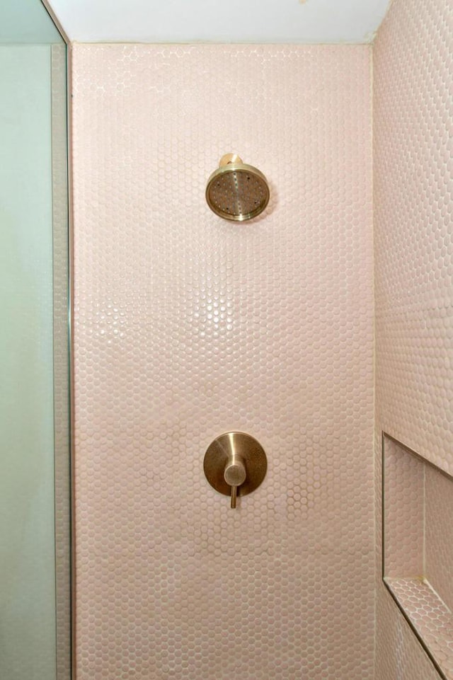 room details with a shower