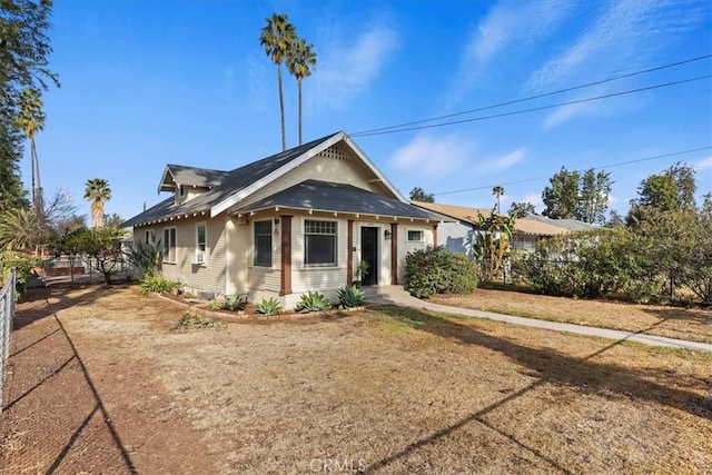 view of bungalow-style house