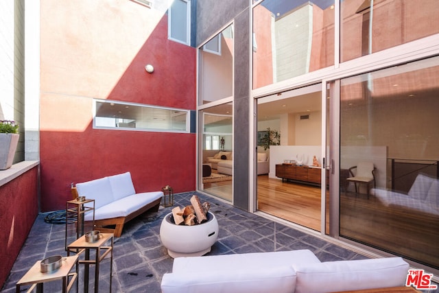 view of patio / terrace with outdoor lounge area