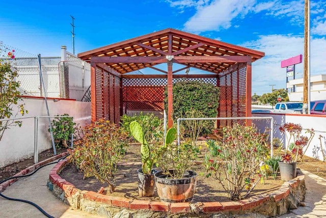 view of patio