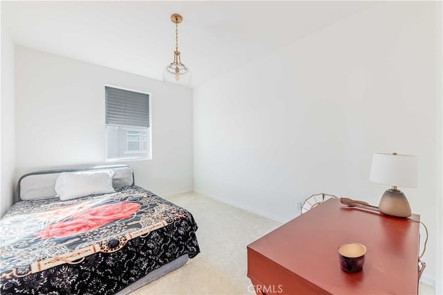 bedroom with carpet flooring