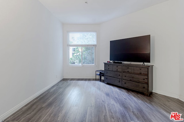 living room featuring hardwood / wood-style floors