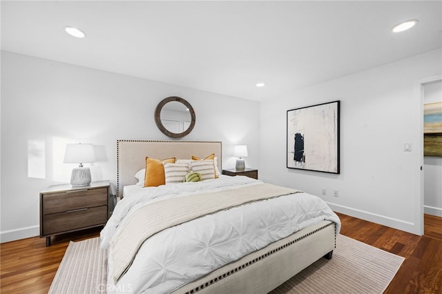 331 Ledroit St, Laguna Beach, CA 92651 - bedroom featuring wood finished floors, baseboards, and recessed lighting