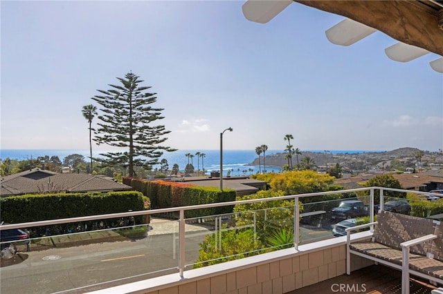 331 Ledroit St, Laguna Beach, CA 92651 - balcony with a water view