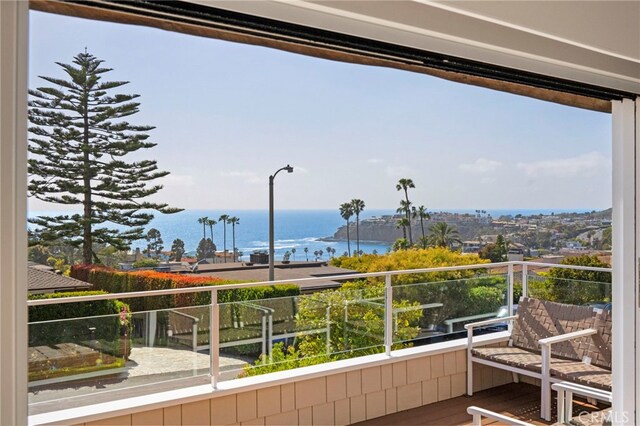 331 Ledroit St, Laguna Beach, CA 92651 - balcony with a water view