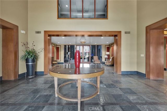 view of community lobby