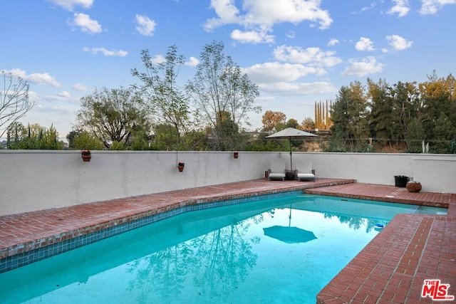 view of swimming pool