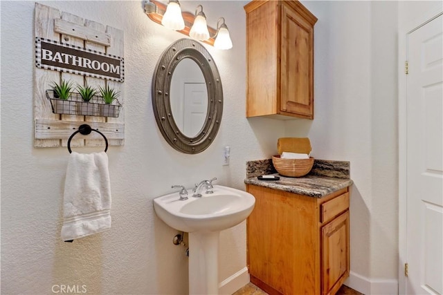 bathroom featuring sink