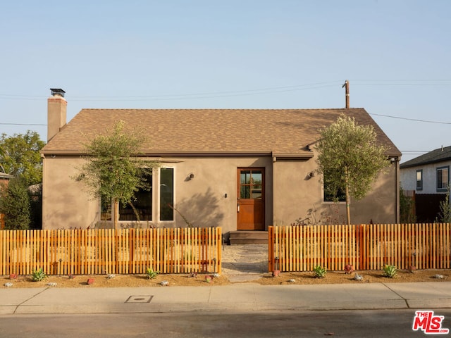 view of front facade