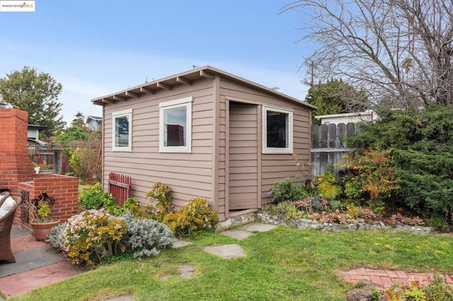 view of home's exterior featuring a yard