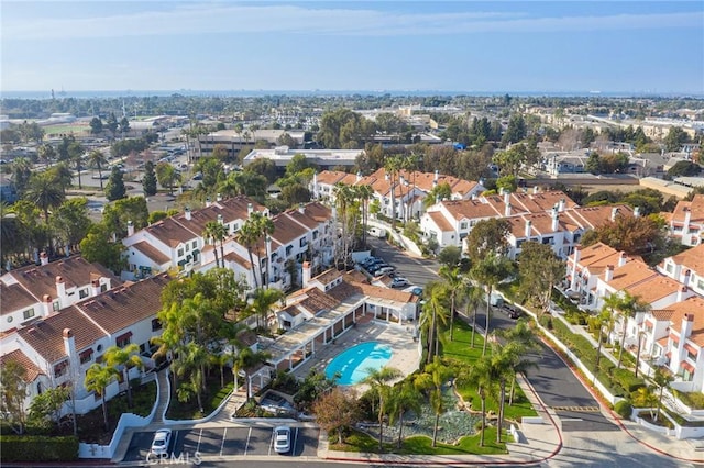 birds eye view of property featuring a residential view