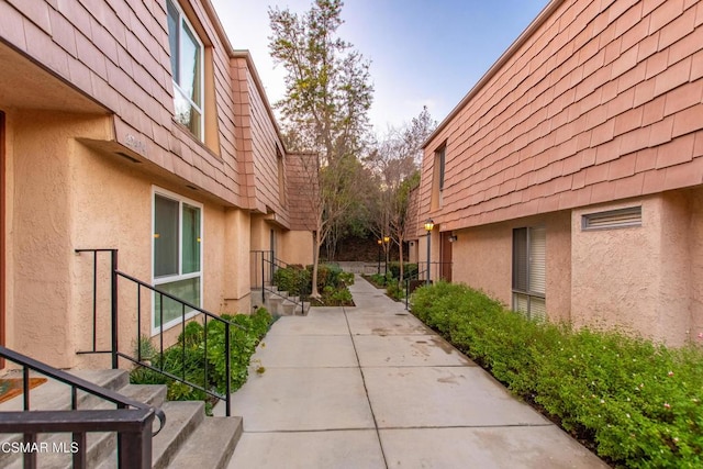 exterior space with a patio area