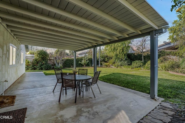 view of patio / terrace