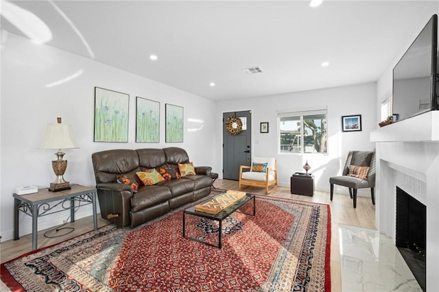 view of living room