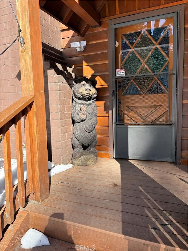 view of property entrance