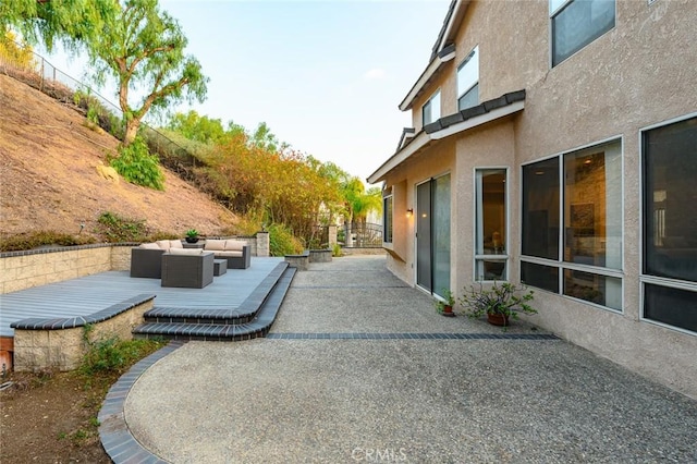 view of patio / terrace with outdoor lounge area