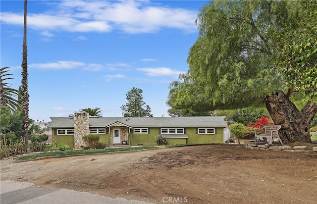 view of ranch-style house