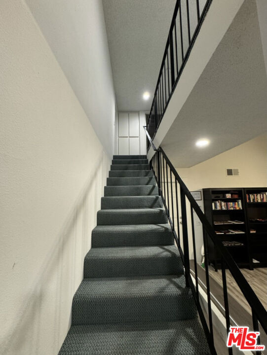 view of stairs